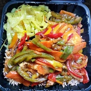 Brown Stew Salmon